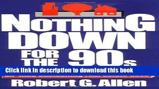 Download Nothing Down for the 90s E-Book Free