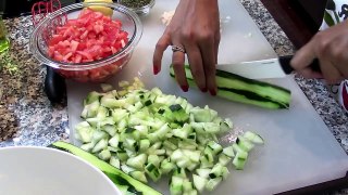 TUNISIAN MINT CUCUMBER SALAD