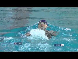 Women's 100m Backstroke S6 | Heat 1 | 2016 IPC Swimming European Open Championships Funchal