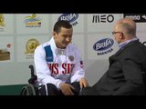 Men's 50m Butterfly S5  | Medals Ceremony | 2016 IPC Swimming European Open Championships Funchal