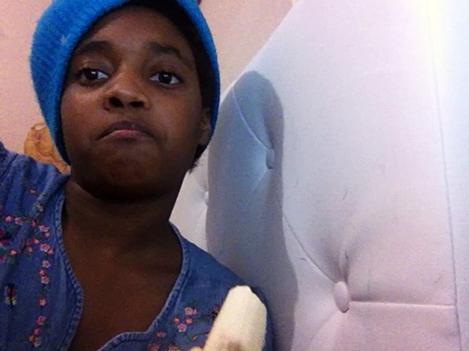 Amiel pretending to be Wendy calls Pilchard the cat and his cat bowl from Bob the Builder