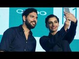 Yuvraj Singh & Sonam Kapoor Launch Oppo New Mobile Phone