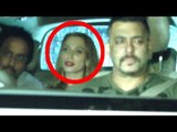 Salman Khan Watches Sultan With Girlfriend Lulia Vantur