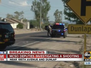 MCSO investigating west Valley shooting
