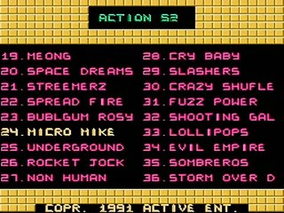 Action 52 #24: Micro Mike (NES)