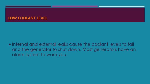 Common Reasons for Industrial Generator Malfunction