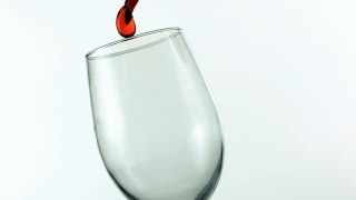 Australian Wine and Beer School - Slow pour into wine glass.