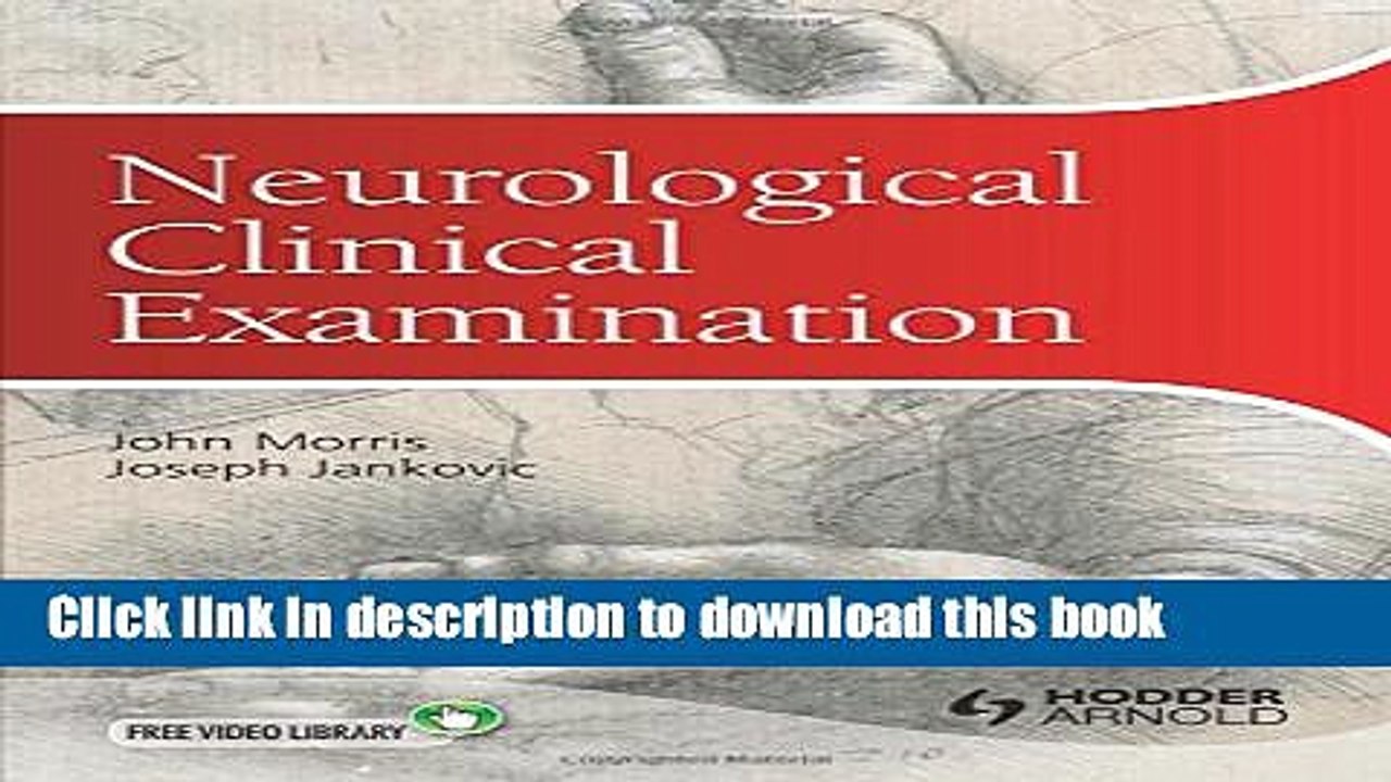[PDF] Neurological Clinical Examination: A Concise Guide Ebook Online
