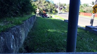 Lawn Mowing in Northern Beaches - Warriewood - Time-Lapse #1