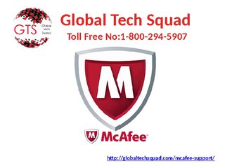 McAfee Support 1-800-294-5907(Toll Free)