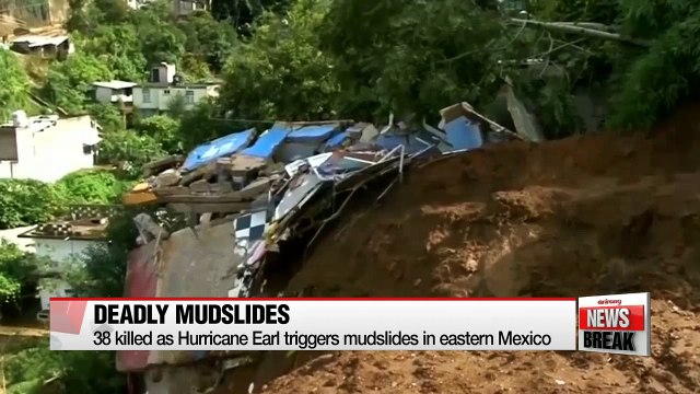 Deadly mudslides in Mexico kill at least 38