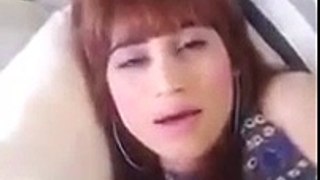 Qandeel Baloch singing sexy song on her bed
