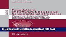 [Popular Books] Foundations of Software Science and Computational Structures: 10th International