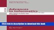 [Popular Books] Advances in Informatics: 10th Panhellenic Conference on Informatics, PCI 2005,
