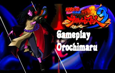 Naruto Ultimate Ninja Storm 3 RANKED MATCH OROCHIMARU