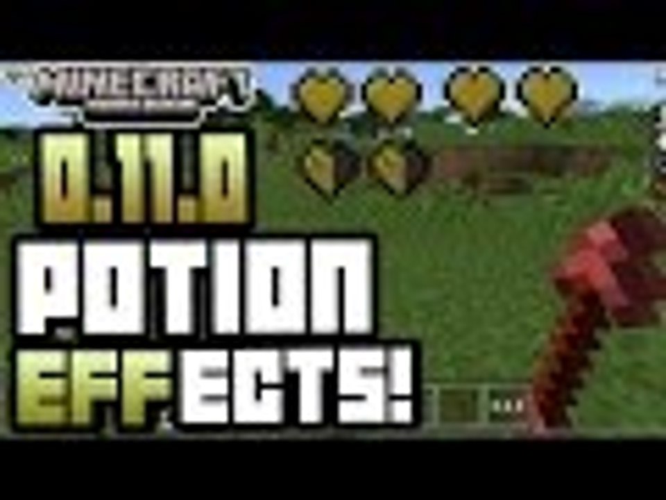 MCPE 0.11.0 Potion Effects