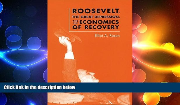 READ book Roosevelt, the Great Depression, and the Economics of Recovery BOOK ONLINE