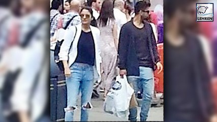 Anushka- Virat Spotted Holidaying In London
