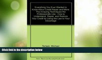 Big Deals  Everything You Ever Wanted to Know About Credit Repair and More: The Amazing Techniques