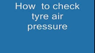 How  to check tyre air pressure in Escorts FT 6050 4WD in kannada