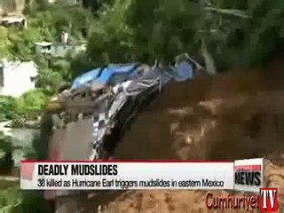 Meksika'da toprak kaymaları:  38 ölü