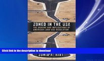 READ THE NEW BOOK Zoned in the USA: The Origins and Implications of American Land-Use Regulation