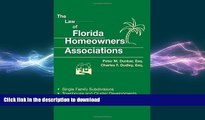 FAVORIT BOOK The Law of Florida Homeowners Associations 7th ed. READ PDF FILE ONLINE