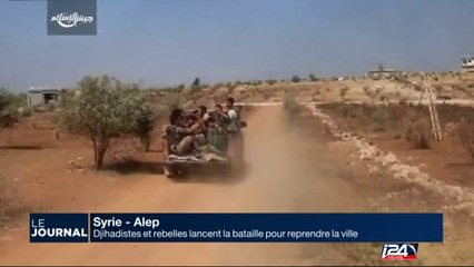 Djihadistes et rebelles lancent la bataille pour reprendre Alep