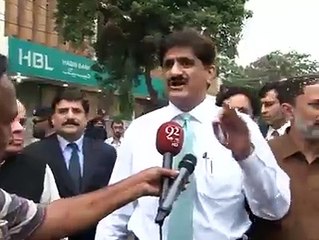 Murad Ali Shah Finally Speaks Up.