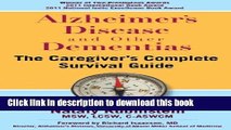 [PDF] Alzheimer s Disease and Other Dementias: The Caregiver s Complete Survival Guide Full Online