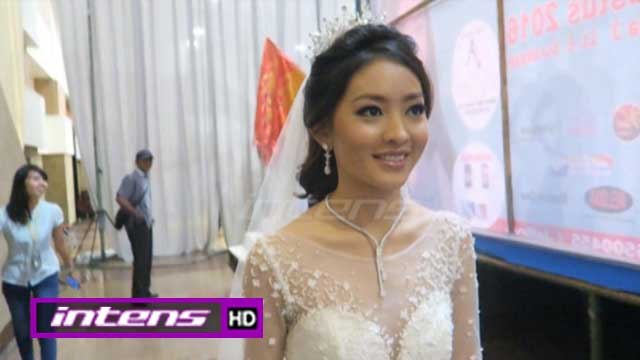 Kecantikan Natasha Wilona Memakai Gaun Pengantin - Intens 08 Agustus 2016