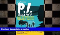 FAVORIT BOOK P.I. Selling: Crack the Code to Real Estate Sales by Becoming A Personality