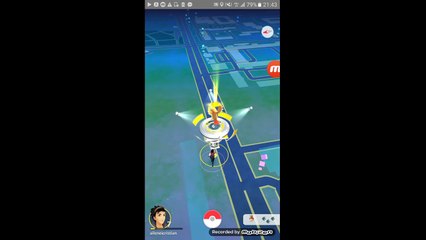 Pokemon Go Romania_ AWESOME GYM BATTLE !