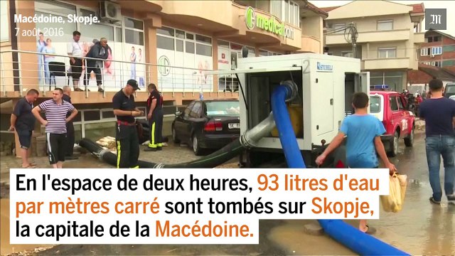 Macédoine : au moins 20 morts dans des inondations