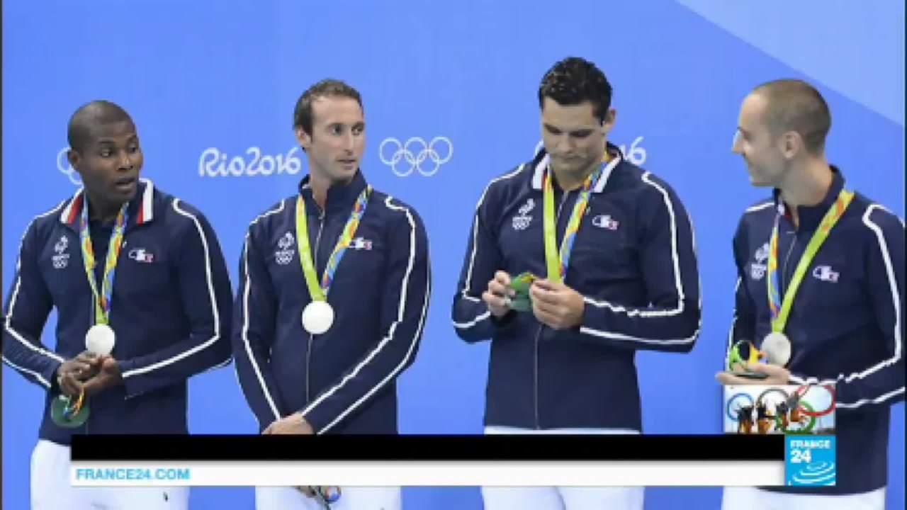 Rio 2016 : le relais français 4x100 m en argent, une médaille au goût amer