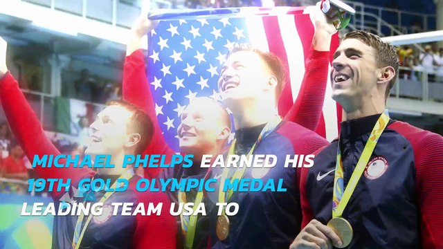 Rio Olympics: Michael Phelps wins his 19th gold medal!