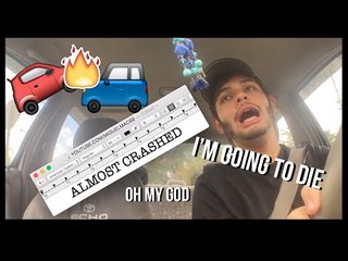 ALMOST CRASHED?! // DRIVING WITH MIGUEL