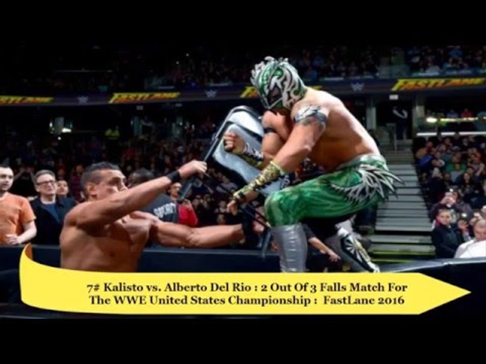 Top 10 WWE Matches ( February 2016 )