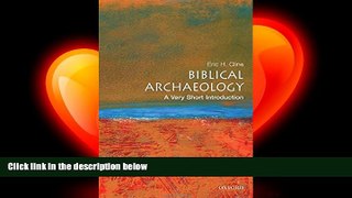 there is  Biblical Archaeology: A Very Short Introduction