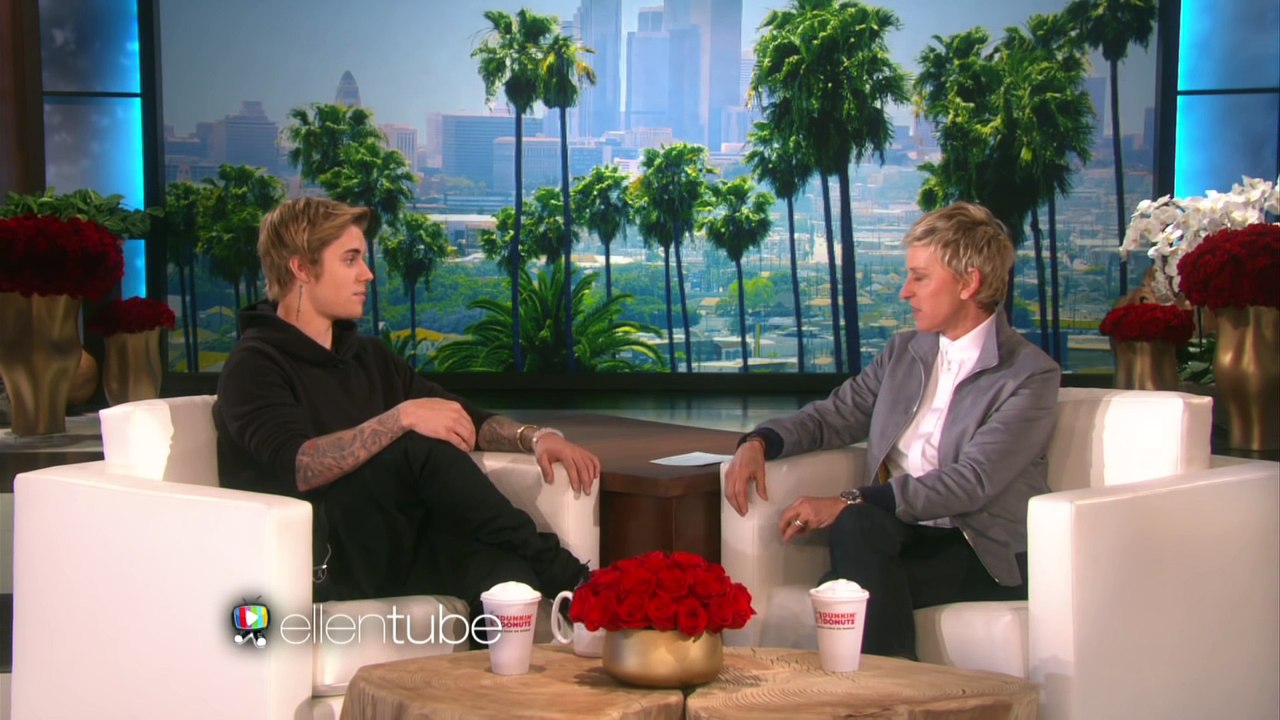 Ellen Scares Justin Bieber