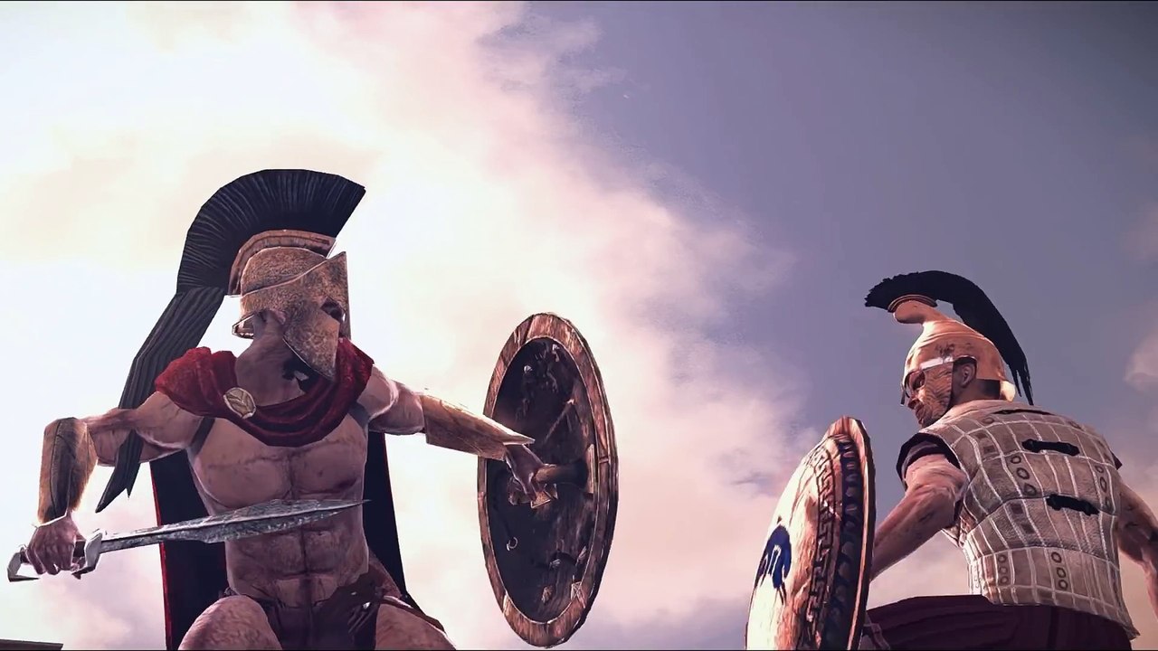 Leonidas of Sparta vs Hector of Troy Rome 2 Total War