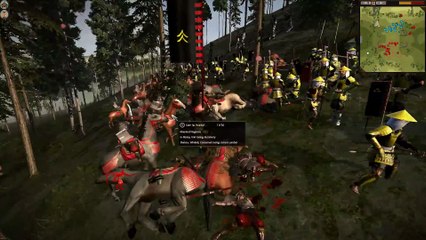 MIGHTY CAVALRY CHARGE - Shogun 2 Total War Gameplay