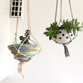 Faire une corbeille en corde pour suspendre ses plantes
