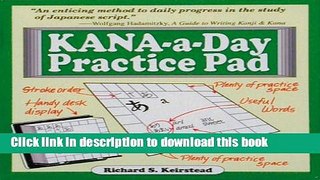 [PDF] Kana-a-Day Practice Pad (Tuttle Practice Pads) Full Online