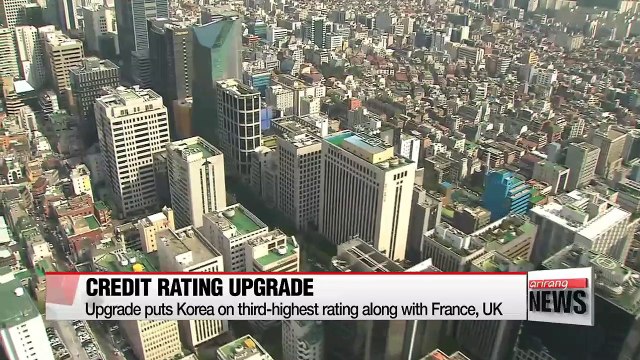 S&P upgrades Korea's sovereign rating to 'AA'