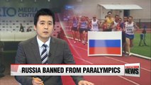Russian team banned from 2016 Paralympics over doping