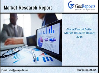Global Peanut Butter Report-Market Size and Forecast 2016
