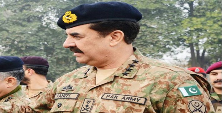 COAS General Raheel Sharif reaches Quetta