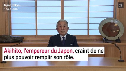 L'empereur du Japon craint de ne plus pouvoir remplir son rôle