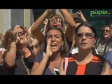 Napoli - Scuola, docenti protestano contro graduatorie (01.08.16)